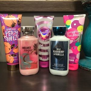 5 Lotions bundle 👌🏼👌🏼